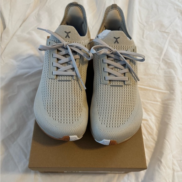 Never worn sand color flex shoes know for the wide toe box and zero drop sole - Picture 2 of 4